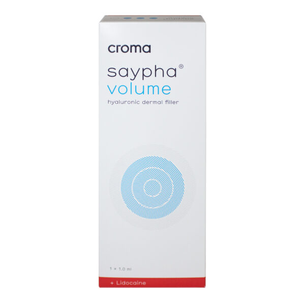 saypha volume lidocaine front