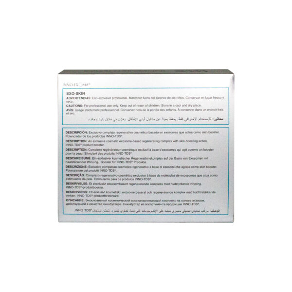 Inno Exoma Exo Skin Formula number 7120 Innoaesthetics back