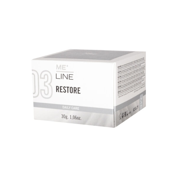 ME LINE 03 Restore (30g) Daily care side