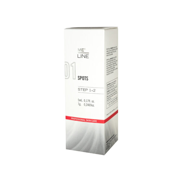 Me Line 01 Spots Step1+2 5ml Professional Skin Care side