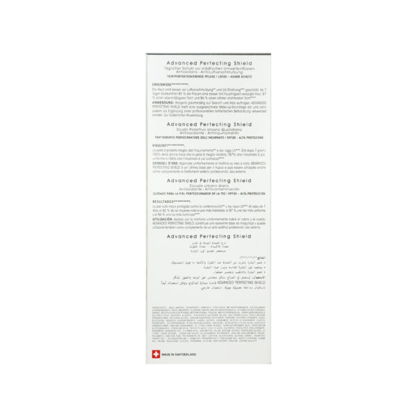 Teoxane Advanced Perfecting Shield SPF30 Sonnenschutz 50ml back