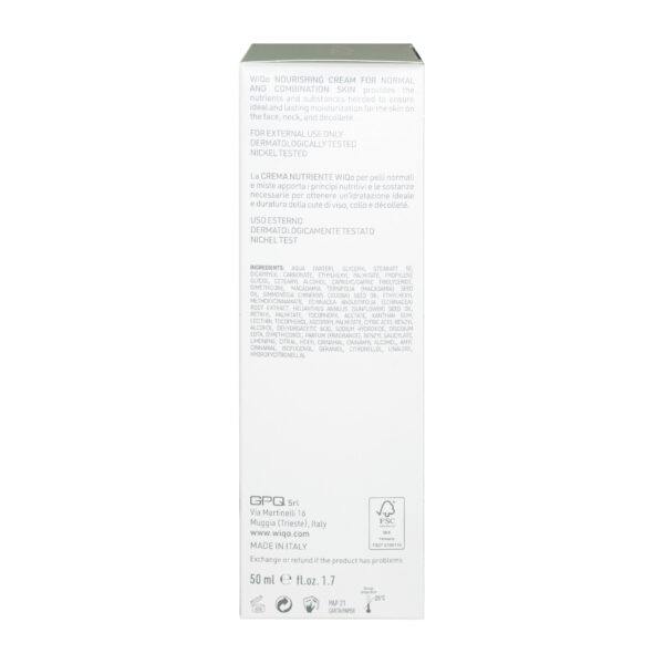 PRX WiQo Moisturizing Face Cream für Normale Haut 1x50ml back
