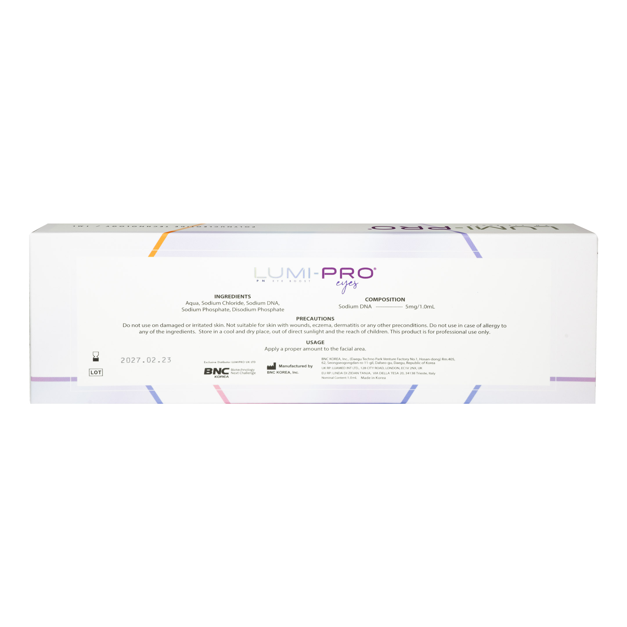 Lumi-Pro Eyes (1x1ml) Lumi PRO Eyes 1x1ml back