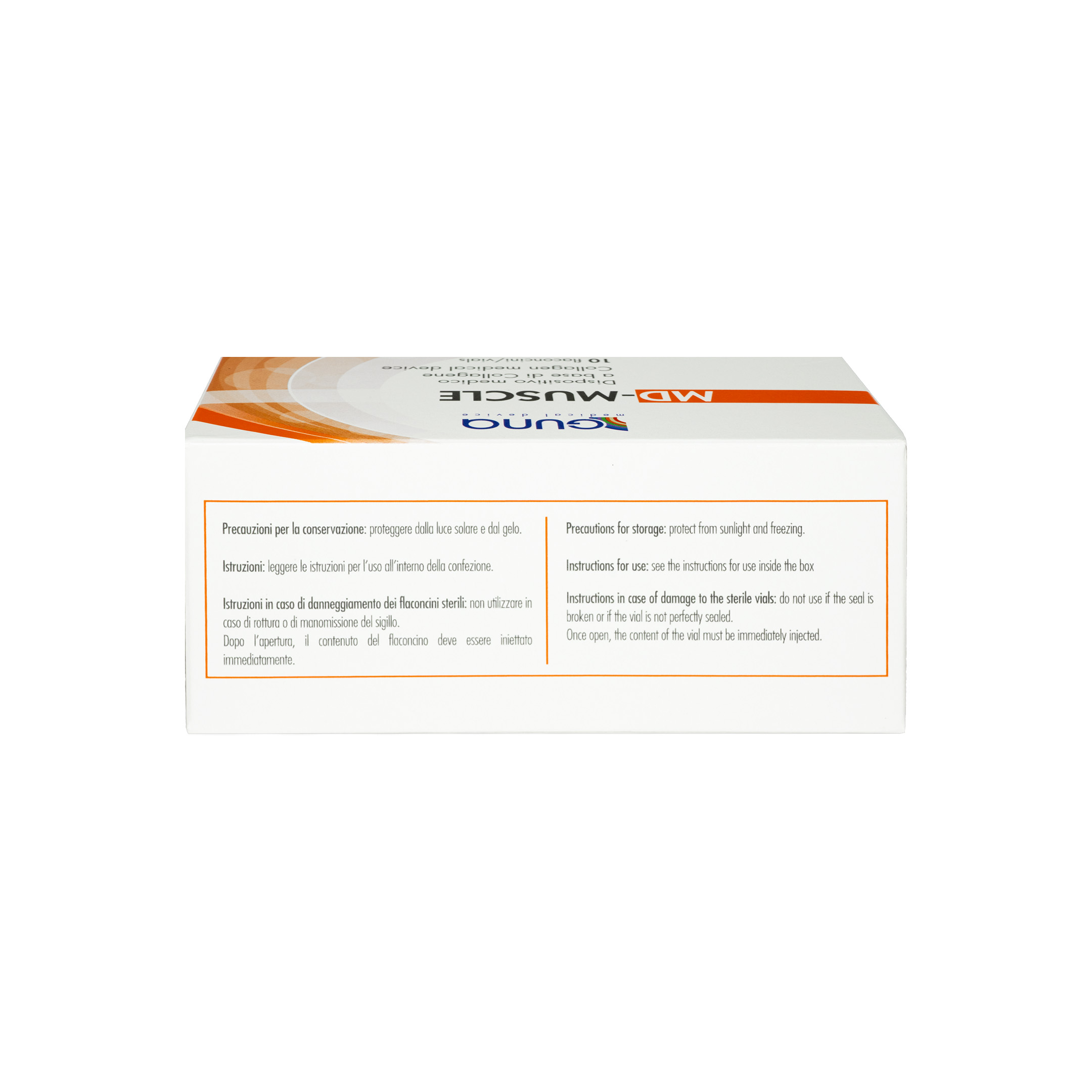 MD-Muscle Kollagen (10x2ml) MD Muscle Kollagen Guna 10x2ml back