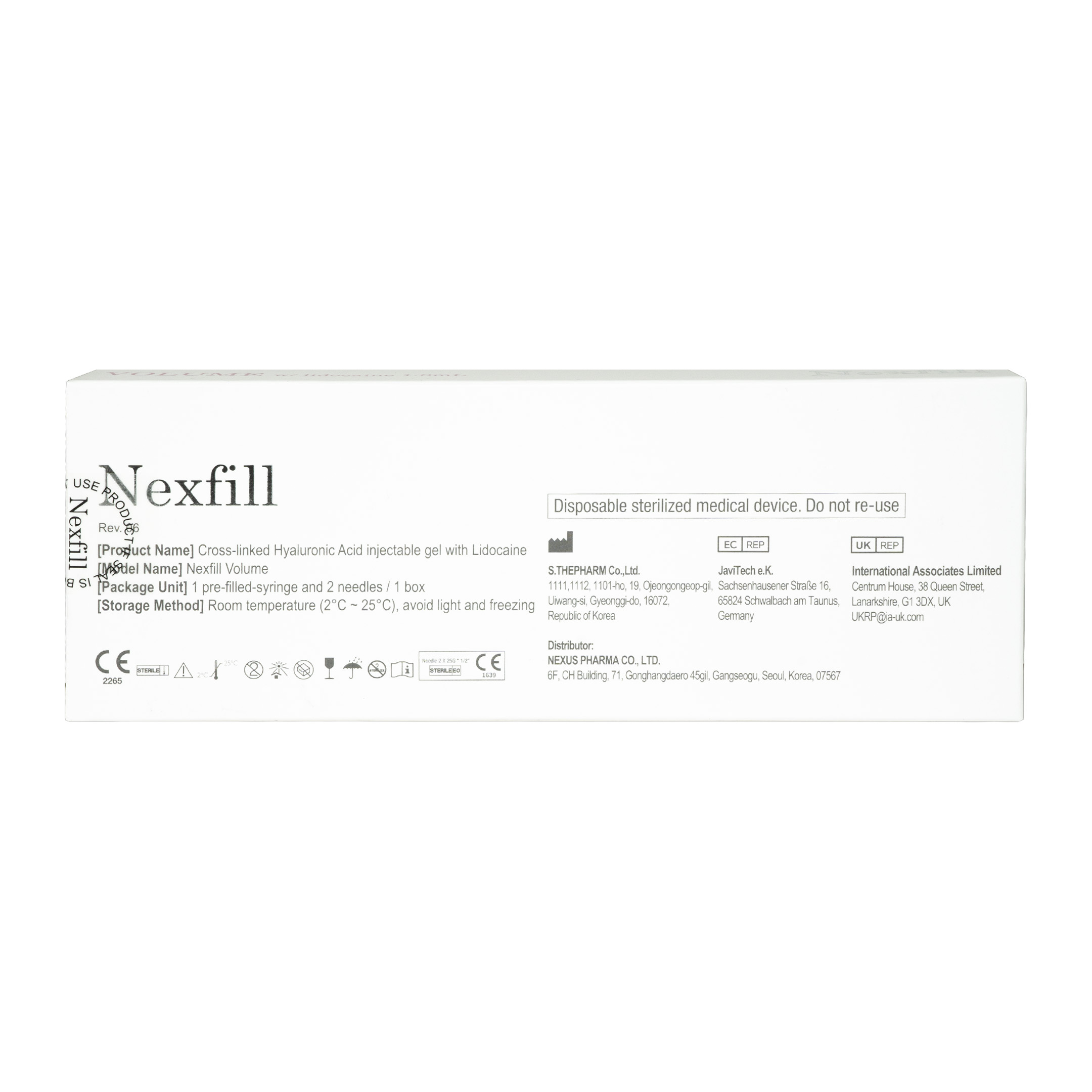 Nexfill Volume (1x1ml) back