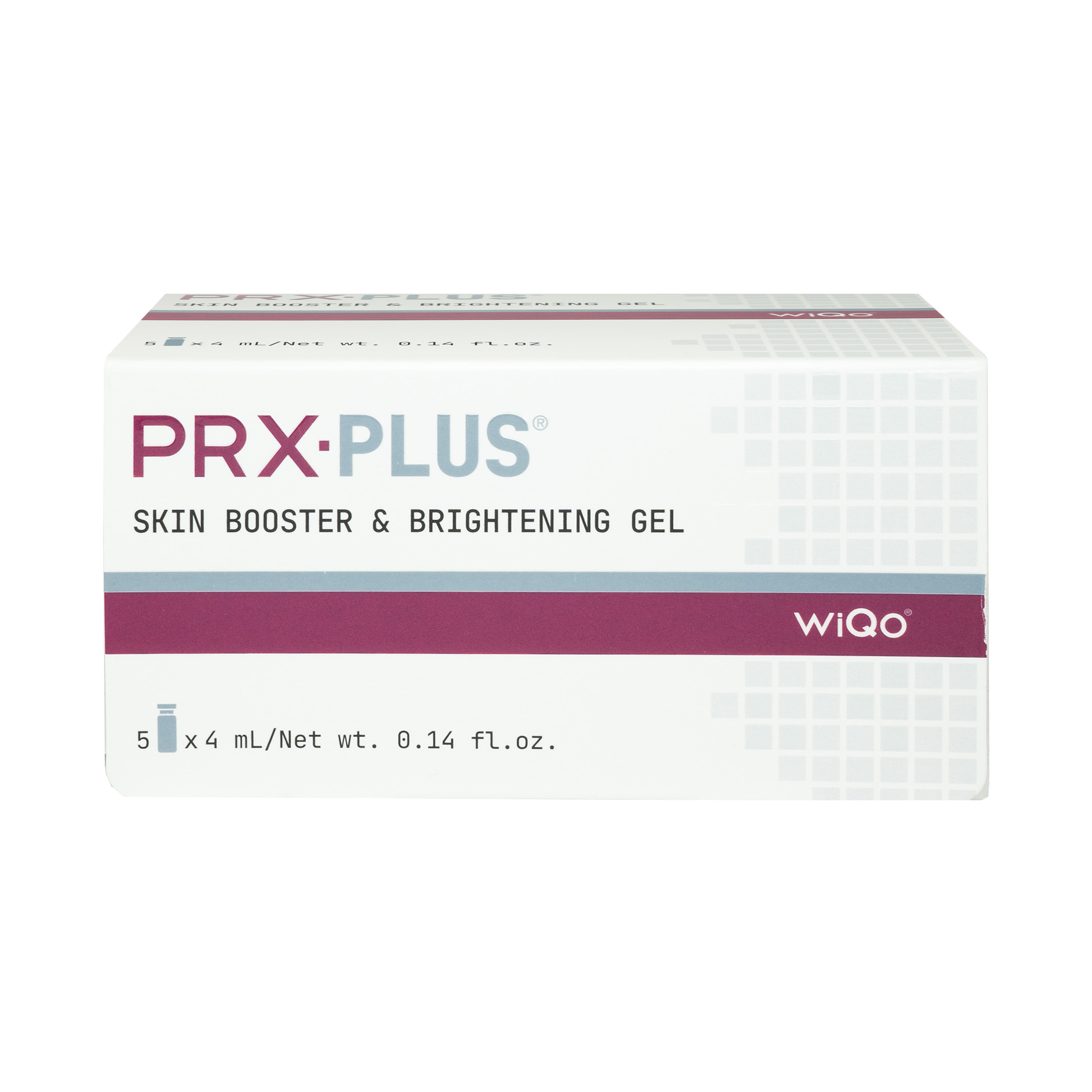PRX Plus Skin Booster & Brightening Gel 5x4ml front
