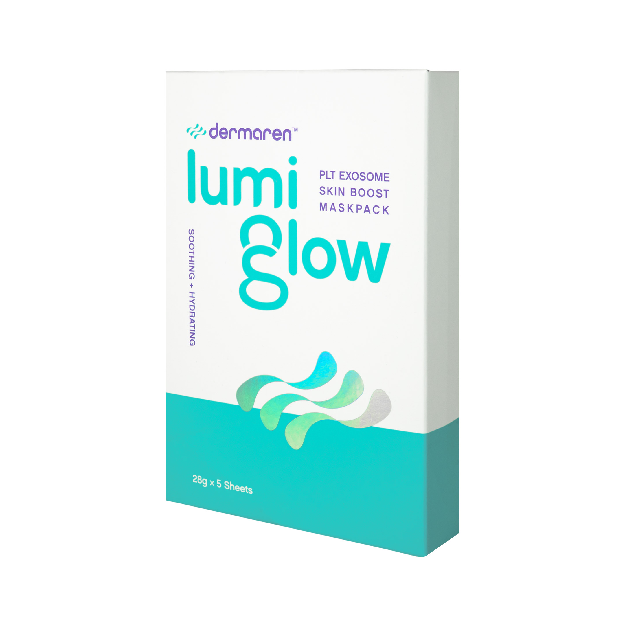 Dermaren Lumi Glow Mask (5 STK.) side