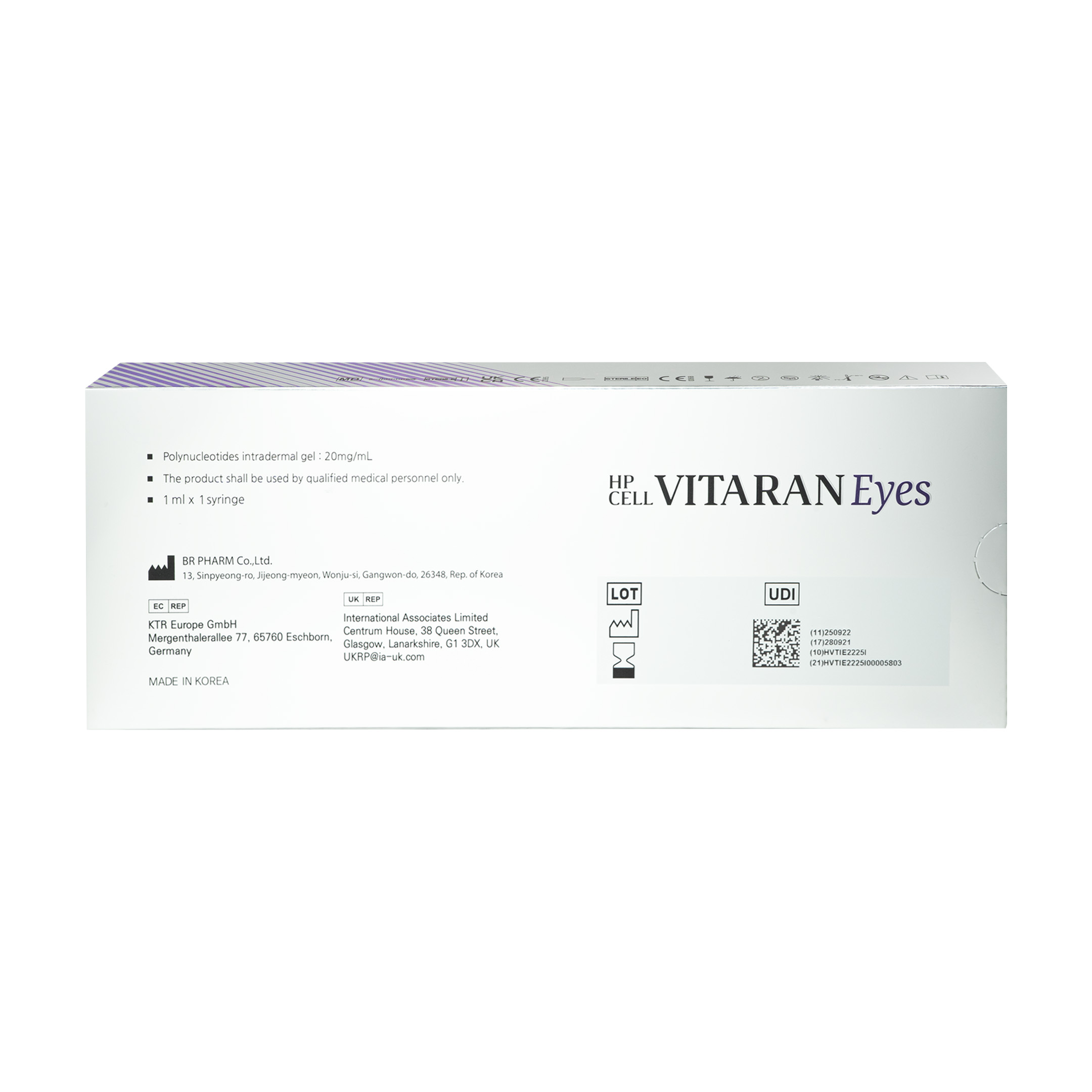 HPCell Vitaran Eyes (1x1ml) back