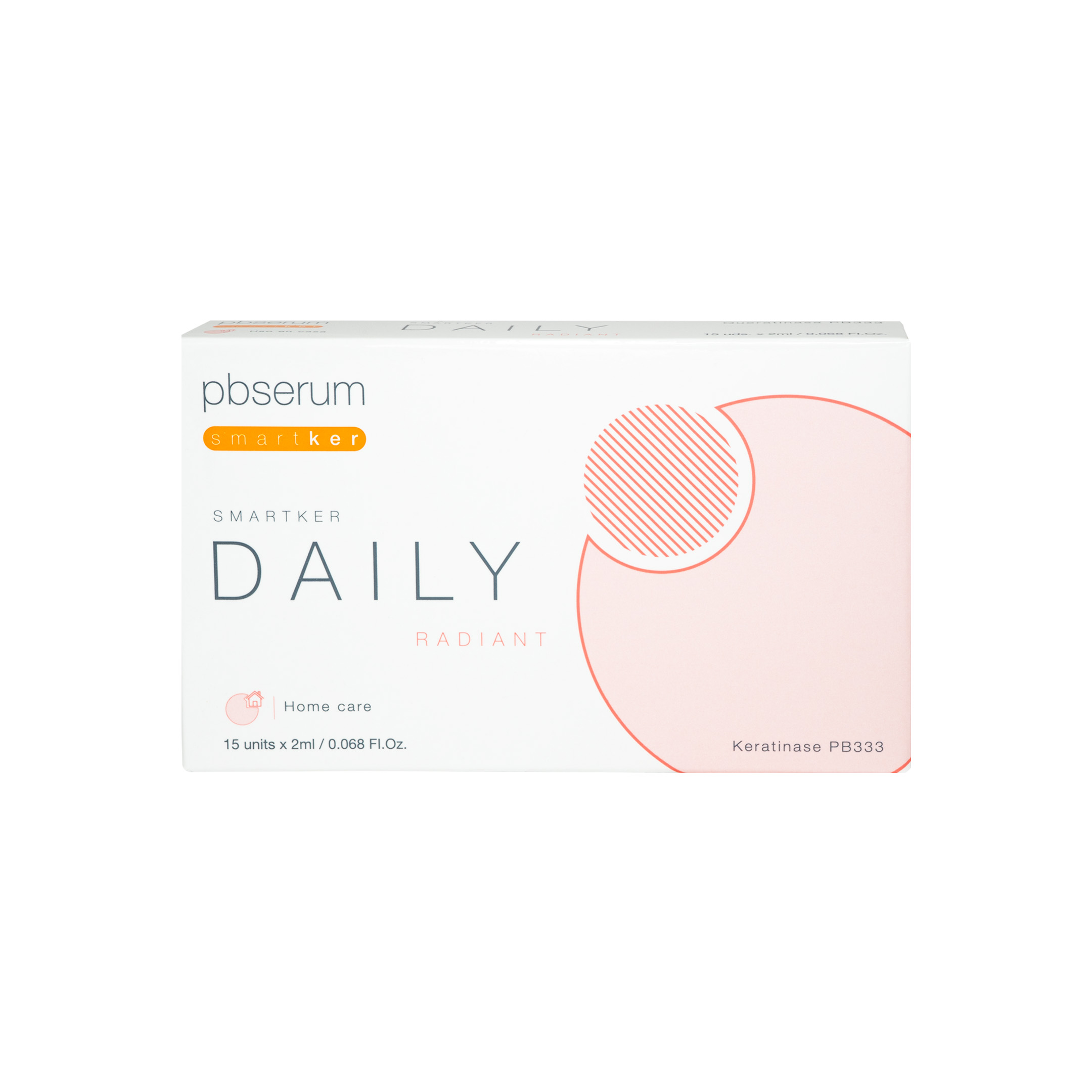pbserum Smartker Daily Radiant (15x2ml) front