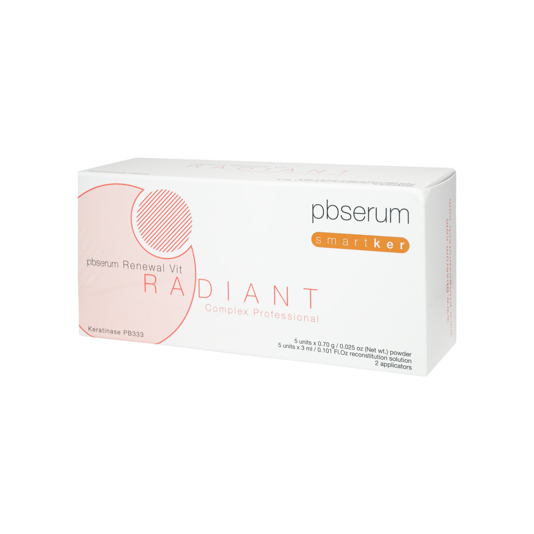 pbserum Smartker Renewal Vit Radiant Complex Professional side