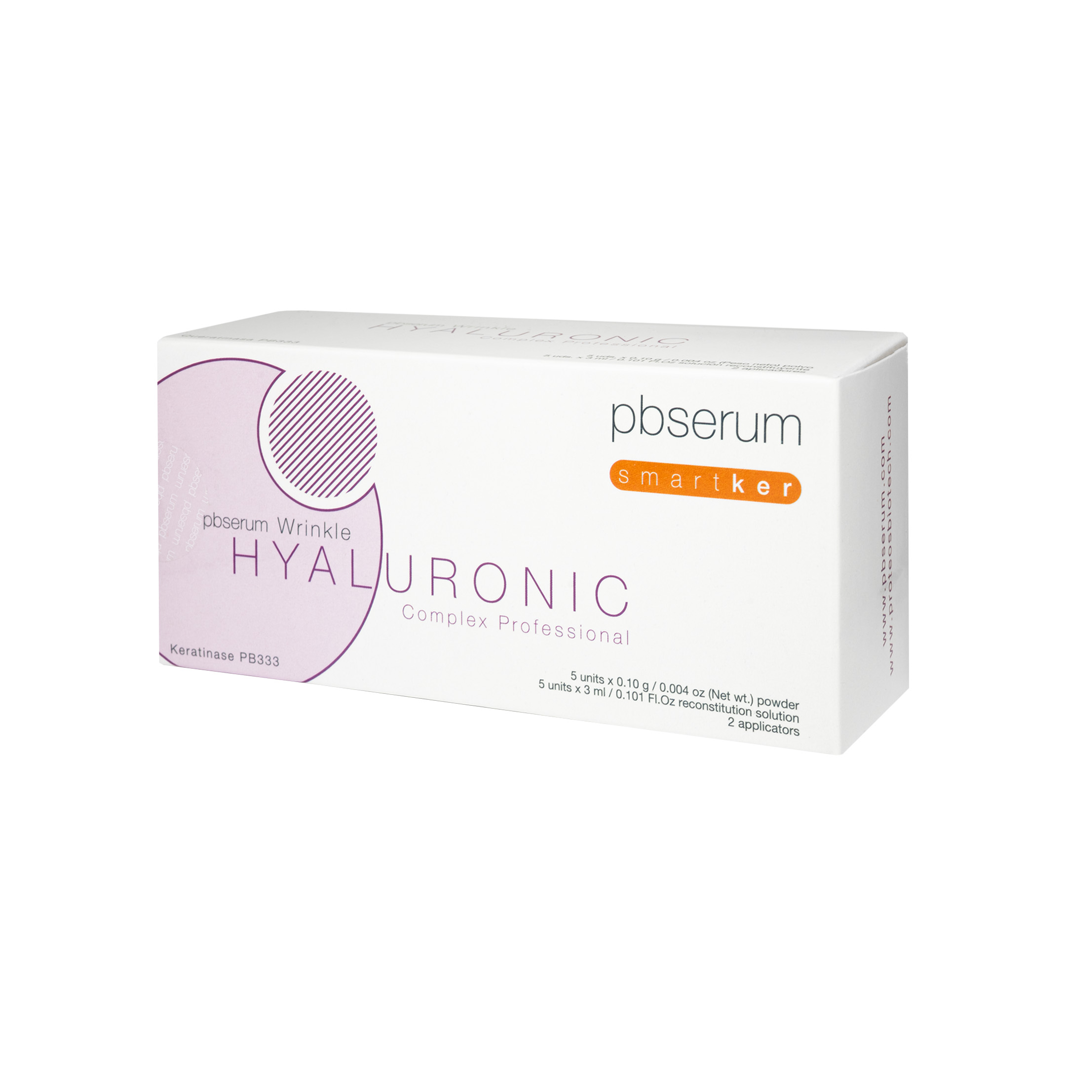 pbserum Smartker Wrinkle Hyaluronic Complex Professional side