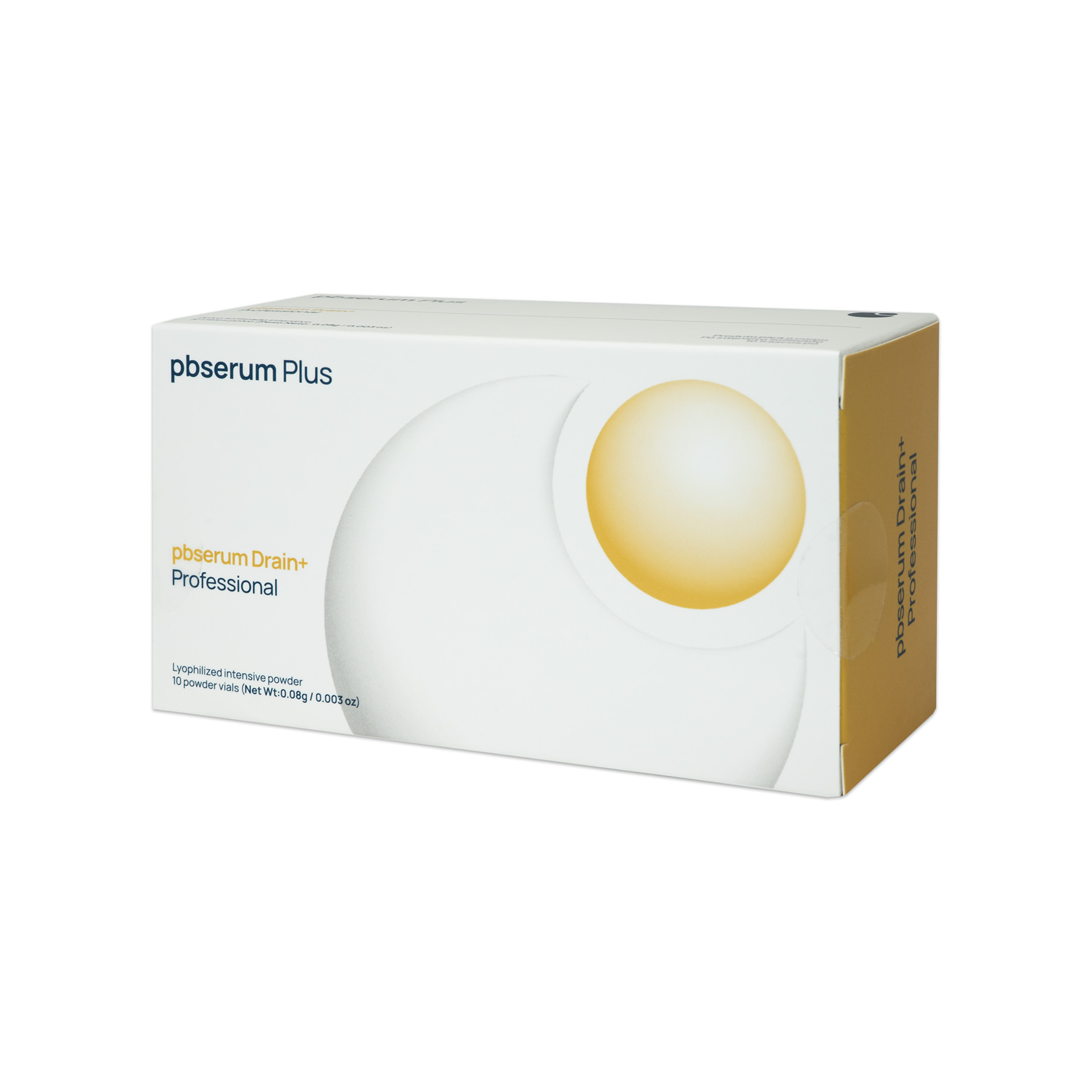 PBSerum Drain+ Professional (10x80mg) PBSerum Drain+ (10x5ML) side