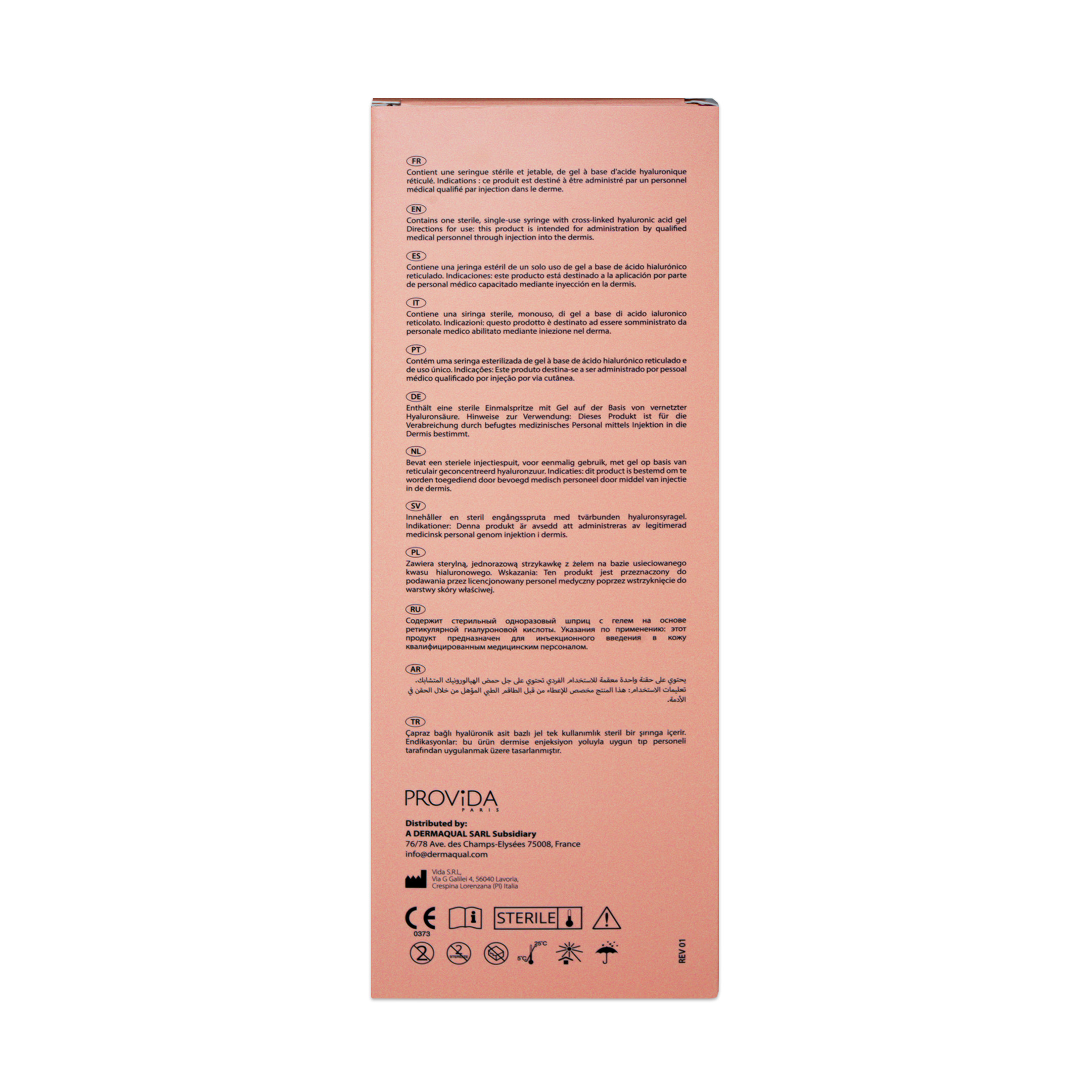 Provida Goldfill Volume (1×10ml) Goldfill Volume (1x10ML) back