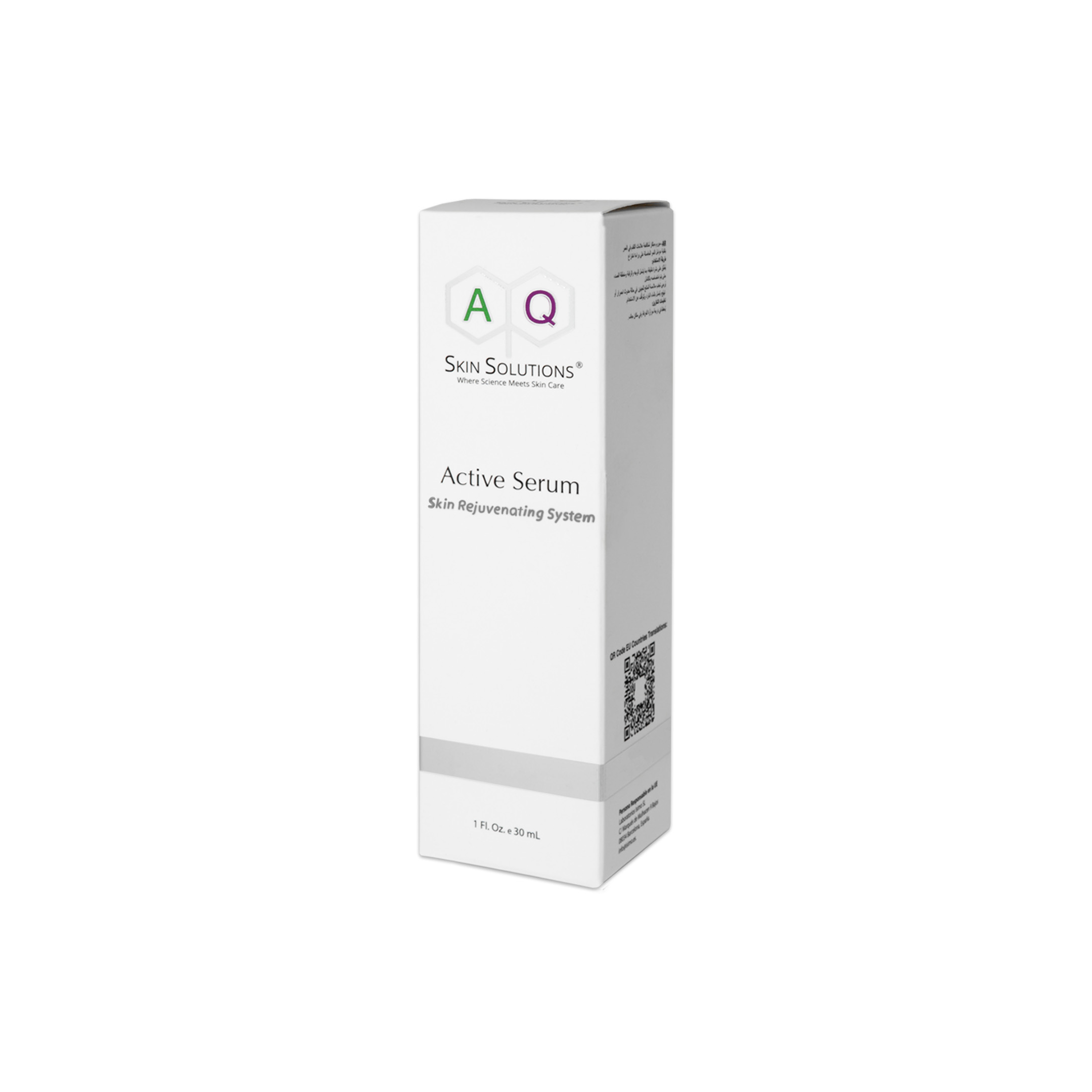 AQ Skin Solutions Active Serum (1 x 30ml) AQ Skin Solutions Active Serum (1x30ml) side