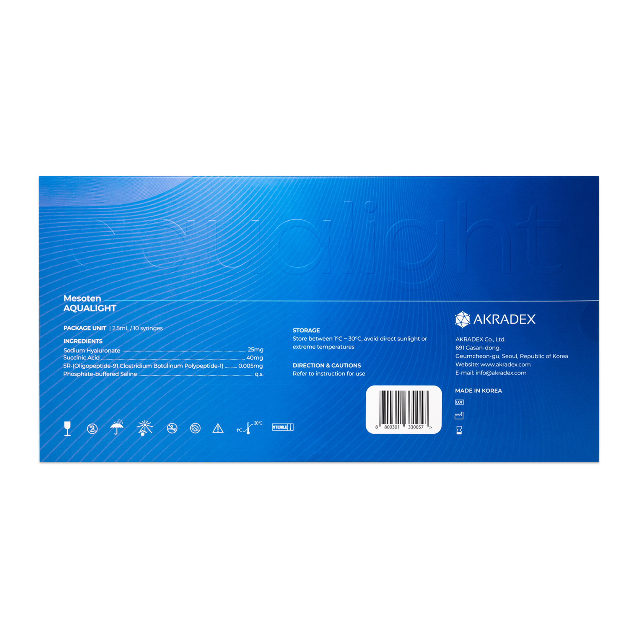 Mesoten Aqualight (10x2,5ML) back