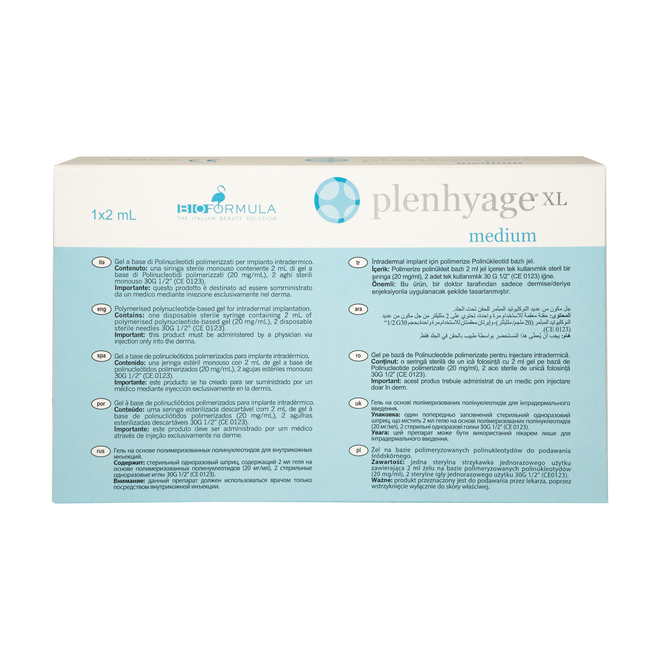 Plenhyage XL Medium (1 x 2ml) Plenhyage XL Medium (1x2ML) back