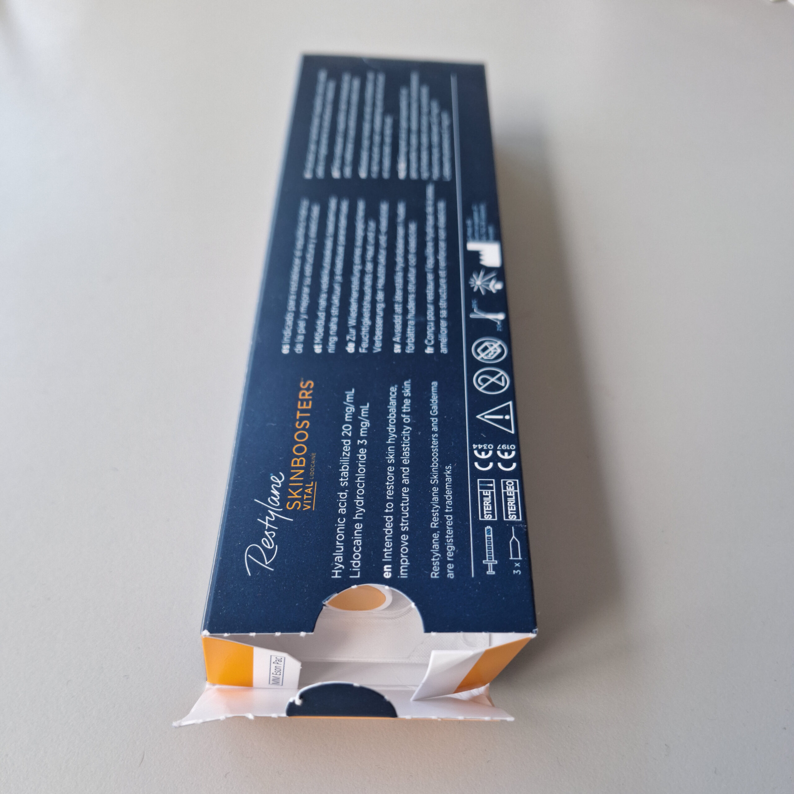 Restylane SB Vital open box